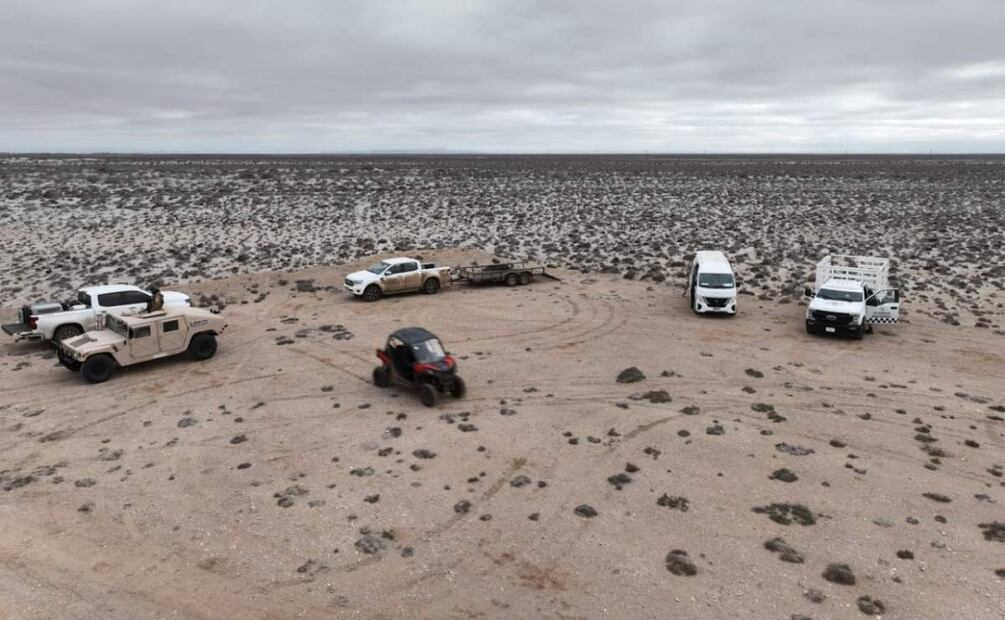 El hallazgo de fosas clandestinas en Baja California Sur continúa (05/03/2025). Foto: Especial