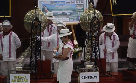 Estos son los números ganadores en la rifa del avión presidencial