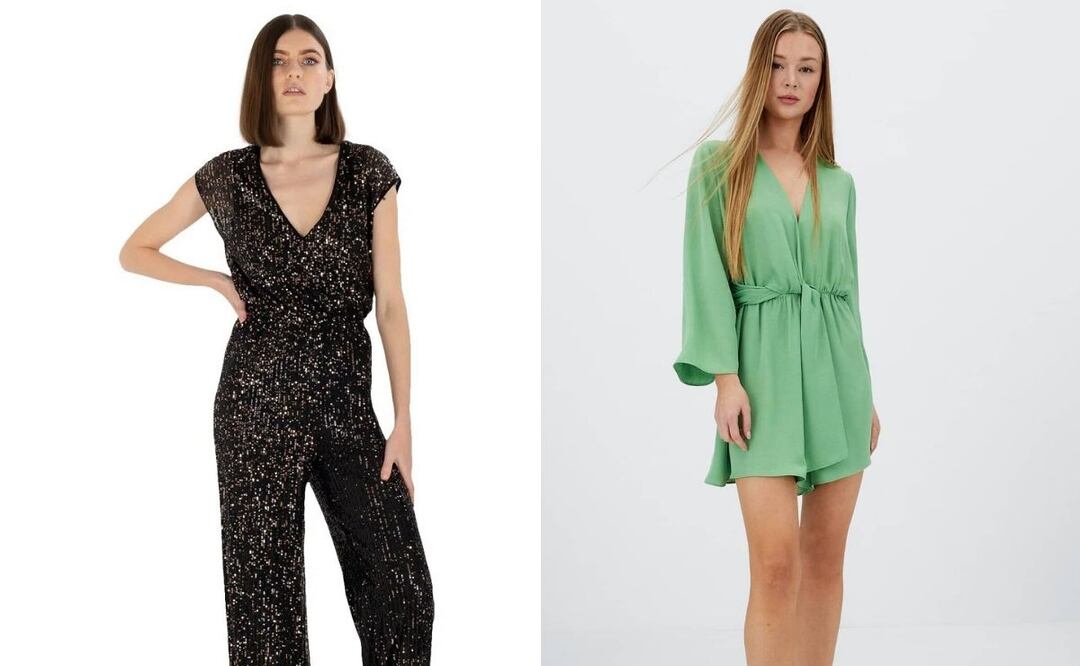 El jumpsuit es una de las prendas preferidas para vestir en temporada de calor / Fotos: BCBG Max Azria / Stradivarius