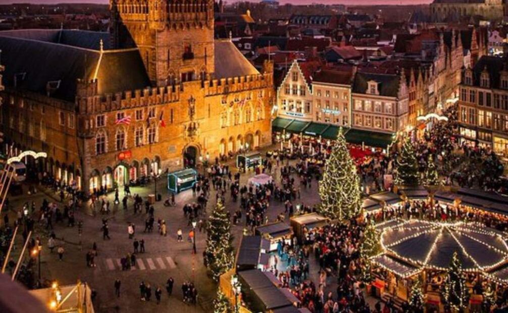 Brujas, Bélgica en navidad. Foto: viajes1801