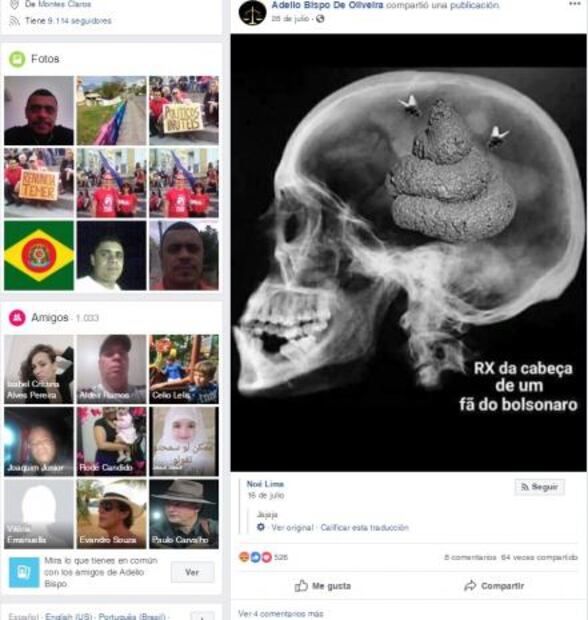 ¿Quién es el atacante del candidato presidencial de Brasil?