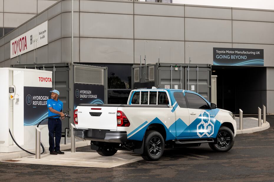 Toyota experimentará la viabilidad de una Hilux a base de hidrógeno.