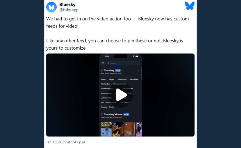 Plataformas preparan funciones de video como TikTok. Imagen: captura de pantalla