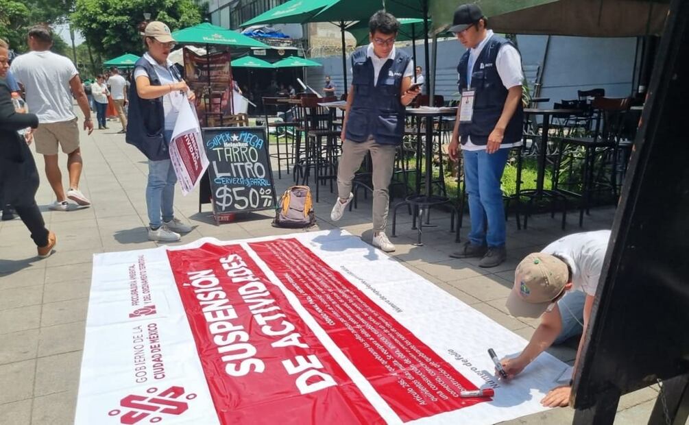 Cierre por contaminación auditiva excesiva. Foto: Especial