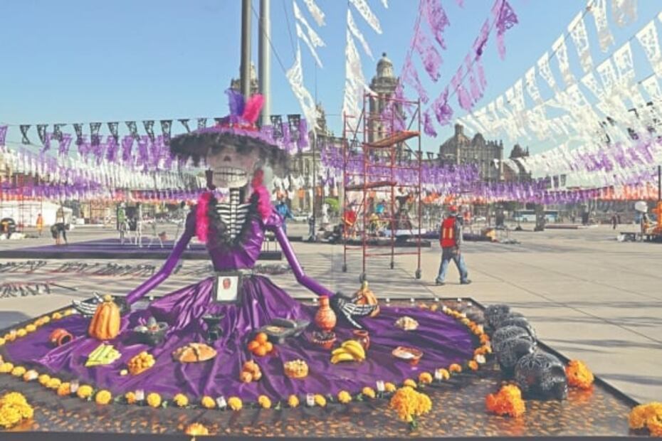 Qué habrá en el Zócalo por el Día de Muertos 2022