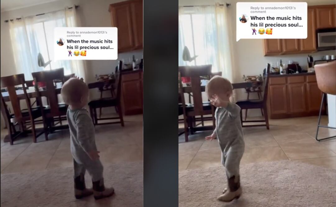 El video de TikTok del bebé bailando "La Chona" cuenta con casi 3 millones de reproducciones y más de 300 mil likes. Foto: TikTok @go4nado