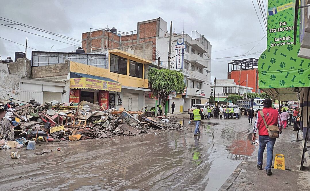 Tras 20 días de la inundación, los pobladores de Hidalgo aún no tienen respuestas de las causas que originaron la tragedia. Foto: DINORATH MOTA. EL UNIVERSAL