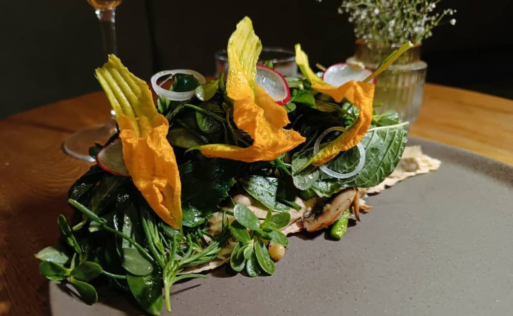 Tlayuda del huerto. Foto: El Universal.