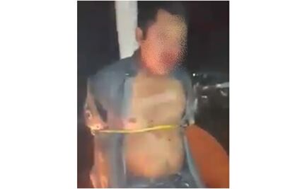 Retienen a presunto ladrón y amenazan con quemarlo en Hidalgo