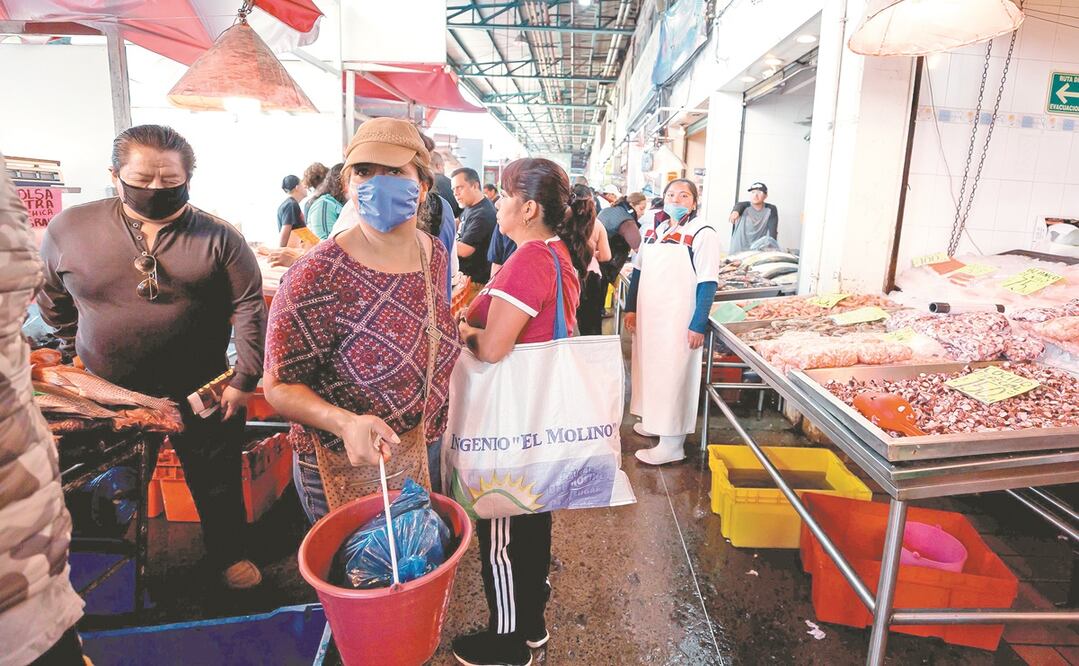 Autoridades prevén un incremento de 60% de visitantes en el Mercado de la Nueva Viga. Foto: Archivo El Universal