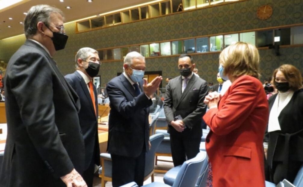 Los 8 puntos del Plan Mundial de Fraternidad y Bienestar de AMLO propuesto en la ONU