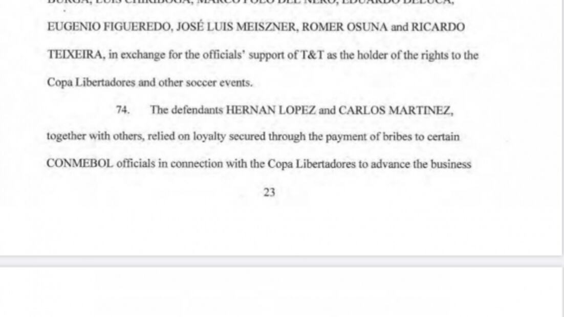 Exejecutivos de Fox Sports y Full Play señalados por lavado de dinero y corrupción en el FIFA Gate