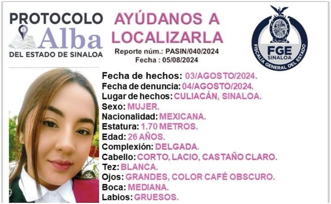 Encuentran restos de Blanca Nallely Ríos Arroyo en playa de Sinaloa. Foto: Especial