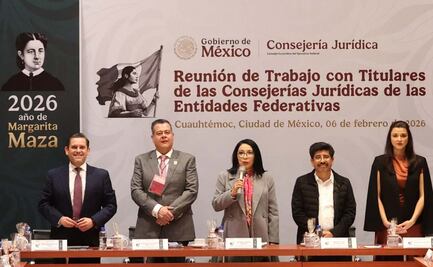 FGR participa en reunión con titulares de Consejerías Jurídicas estatales; busca fortalecer coordinación interinstitucional