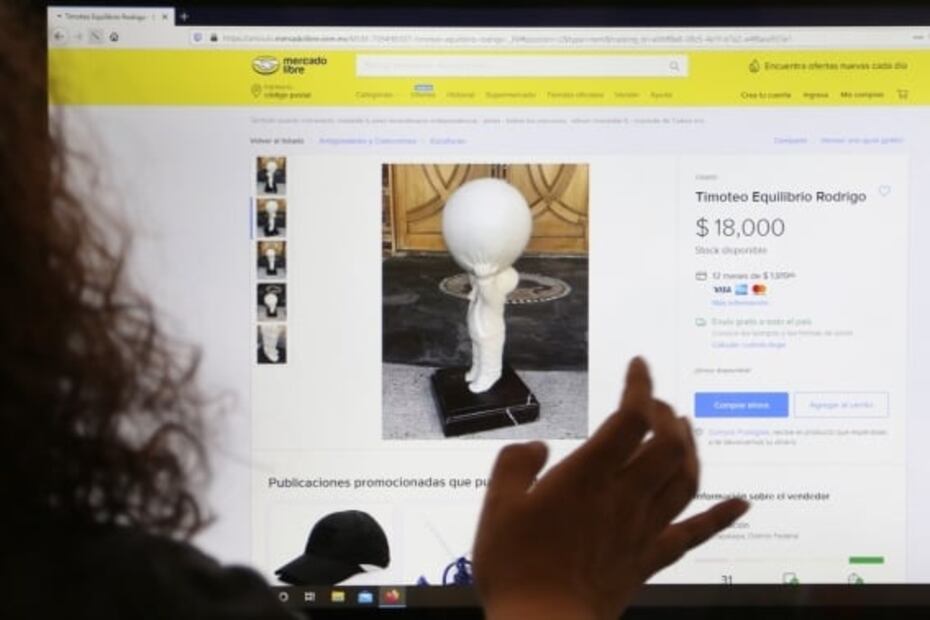 Con 18 mil pesos se compra obra de arte falsa en Internet