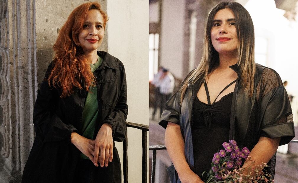 Elivet Aguilar y Silvana Flores Sánchez. Foto: Yaretzy Osnaya/EL UNIVERSAL.