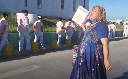 "No tengo miedo a morir"; Paciente con cáncer protesta por falta de tratamientos y especialistas en IMSS de Reynosa