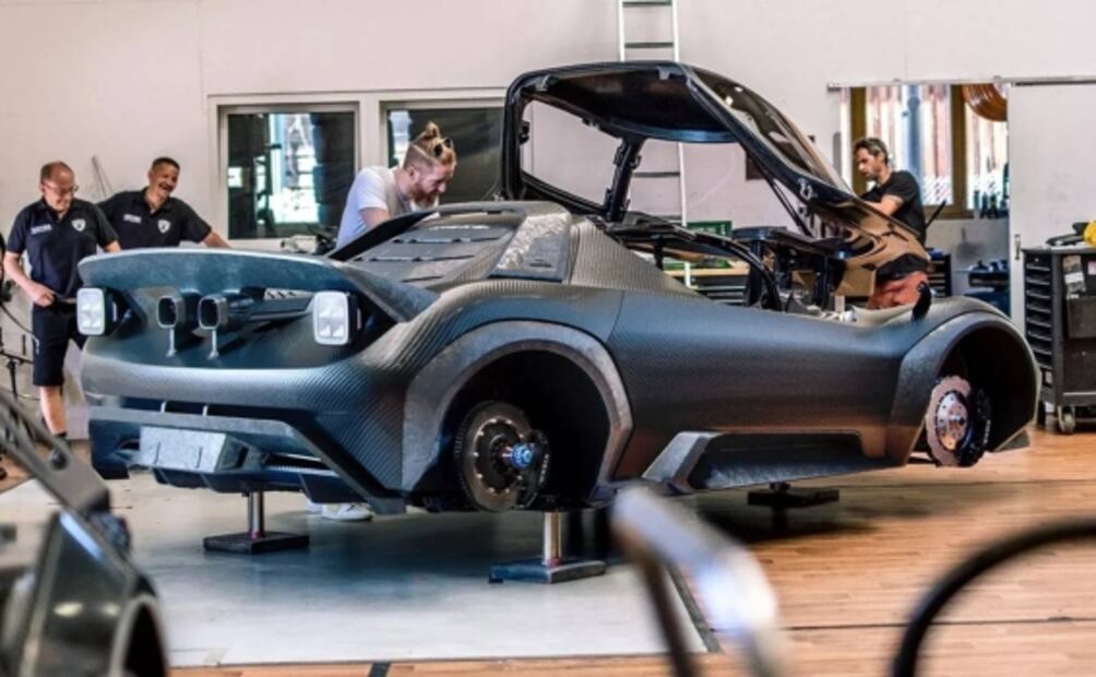 El APG-1 de Kiska, un auto basado en el Lancia Stratos