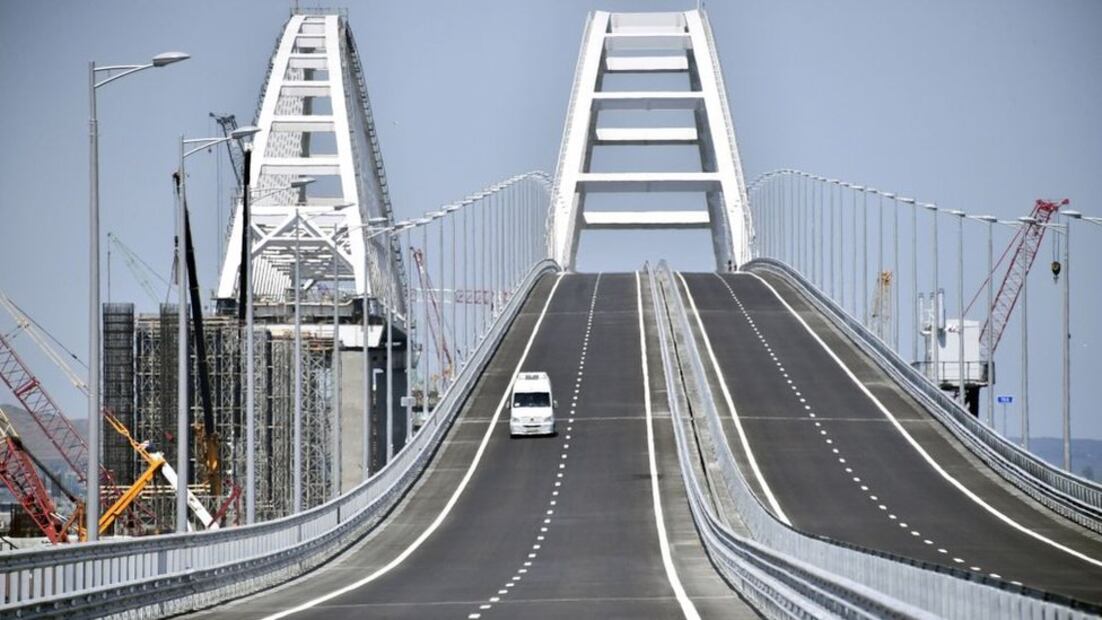 Puente de Crimea sobre el estrecho de Kerch. Foto: Archivo / Agencias