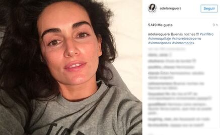 Ana de la Reguera comparte foto sin maquillaje