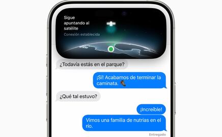 Mensajes vía satélite, la nueva función para iPhone en México