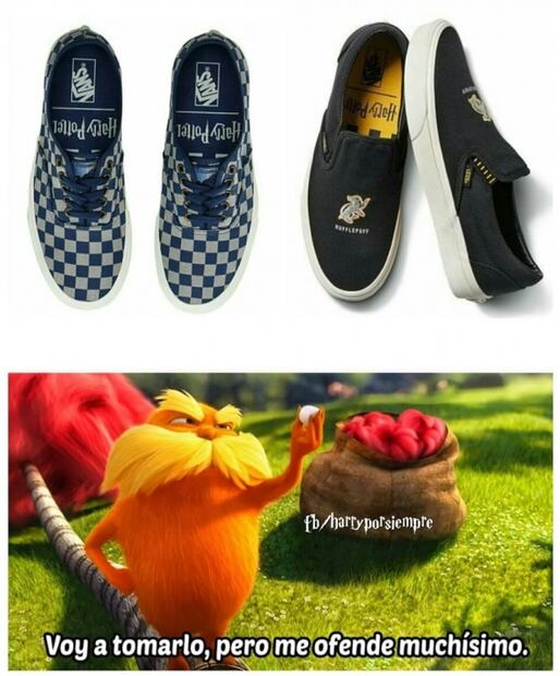 Lanzan memes de los nuevos Vans x Harry Potter