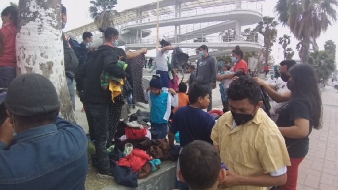 Migrantes se quedan varados en Reynosa, Tamaulipas