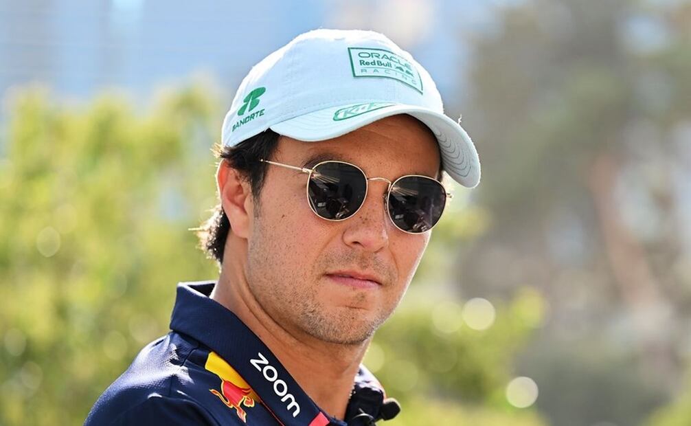 Así luce la nueva gorra de Checo Pérez. Foto: Instagram @schecoperez