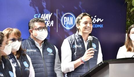 Andrés Atayde se registra para reelegirse como presidente del PAN CDMX 
