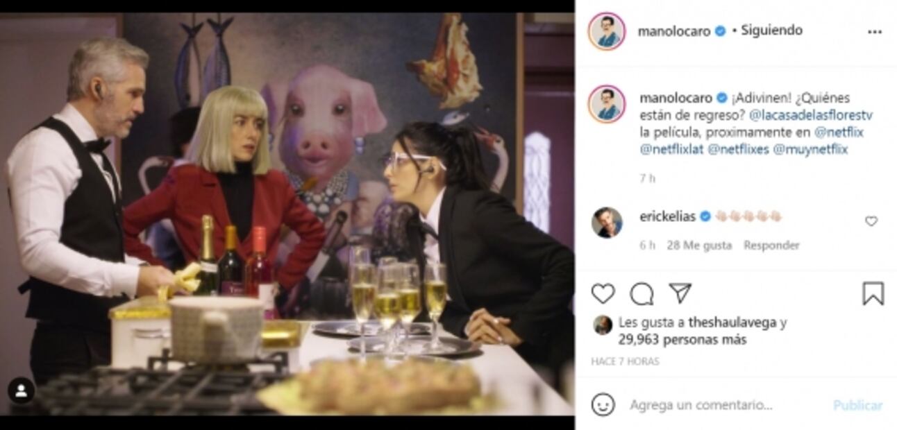 "La casa de las flores" alista su regreso en película