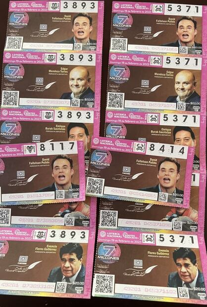 David Faitelson presume aparición en billetes de lotería: "Péguele al gordo"