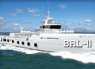 Zarpa primer barco de la Marina fabricado con acero de AHMSA