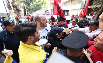 Situación en Venezuela provoca protestas y enfrentamientos en CDMX