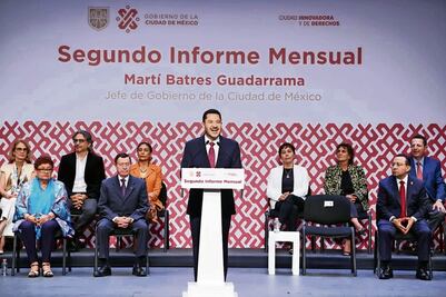 Batres resalta inversión en apoyos sociales