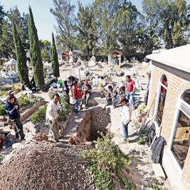 Ya no hay espacio para los muertos en Tlahuelilpan