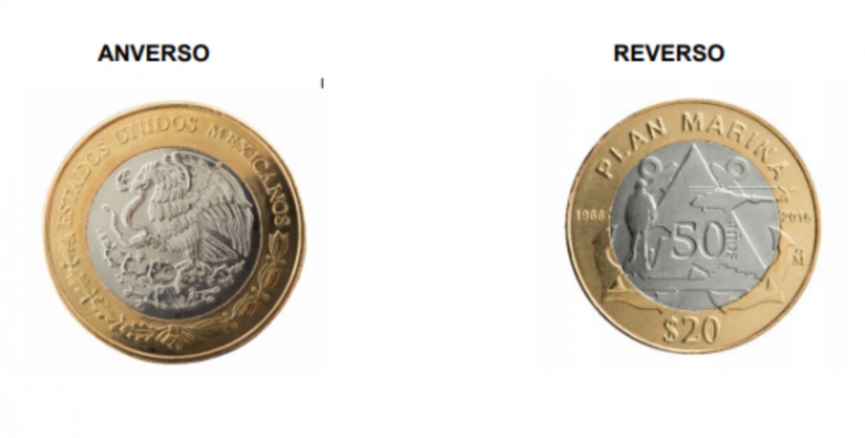 ¿Cuántas monedas conmemorativas de 20 pesos existen? ¿Las conoces?