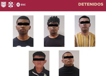 Policía de la CDMX detiene a grupo de narcomenudistas tras balear a sujeto en Tlalpan