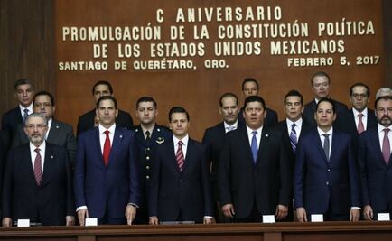 Peña Nieto encabeza ceremonia por el Centenario de la Constitución