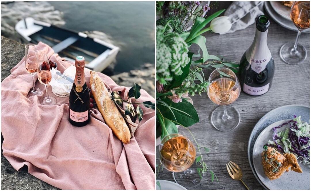 Fotos: Instagram Krug y Moët & Chandon