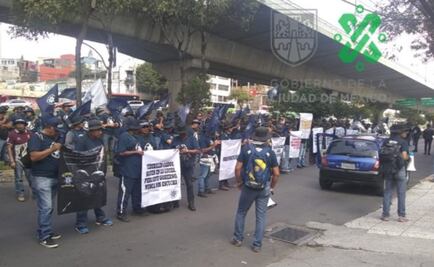 Policías federales bloquean Periférico Sur; exigen que atiendan sus demandas