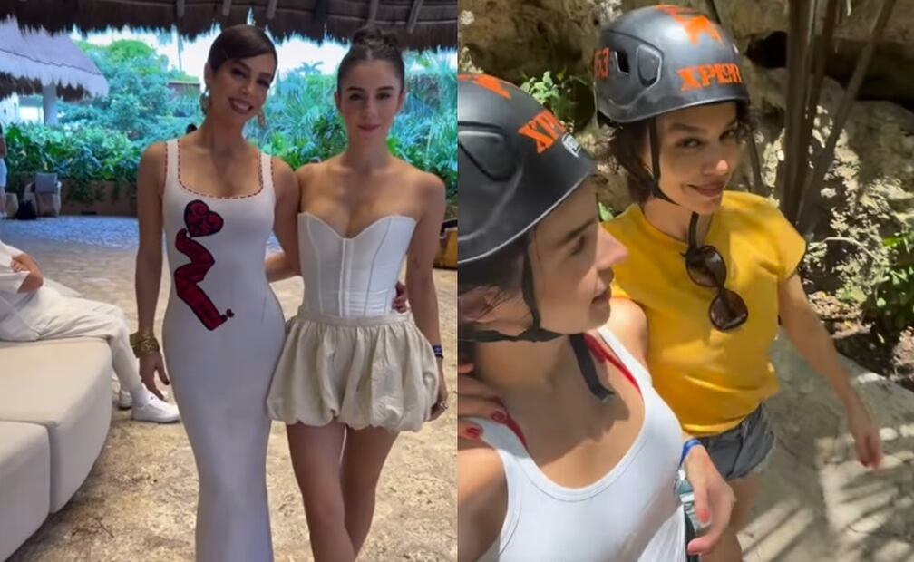 Biby Gaytán y su hija Ana Pau. Foto: Instagram oficial.