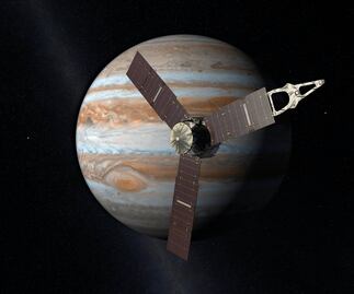 Sonda Juno llega a órbita de Júpiter para descifrar sus enigmas