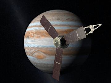 Sonda Juno llega a órbita de Júpiter para descifrar sus enigmas