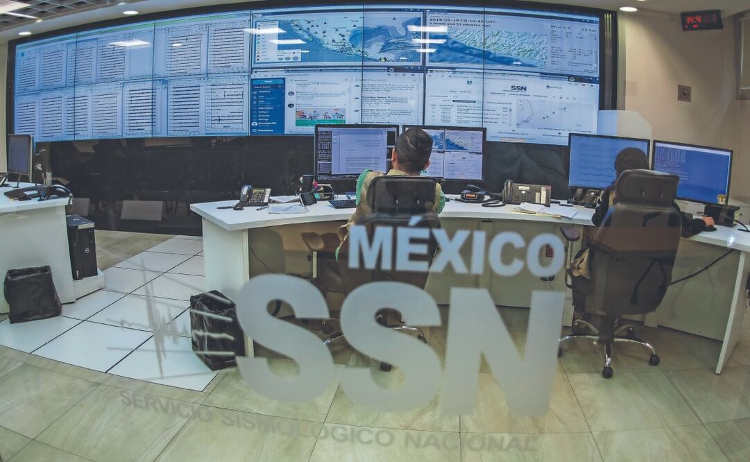 Centro Alterno de Monitoreo, una instalación “espejo” del Servicio Sismológico Nacional en el Instituto de Geología. Foto de la UNAM