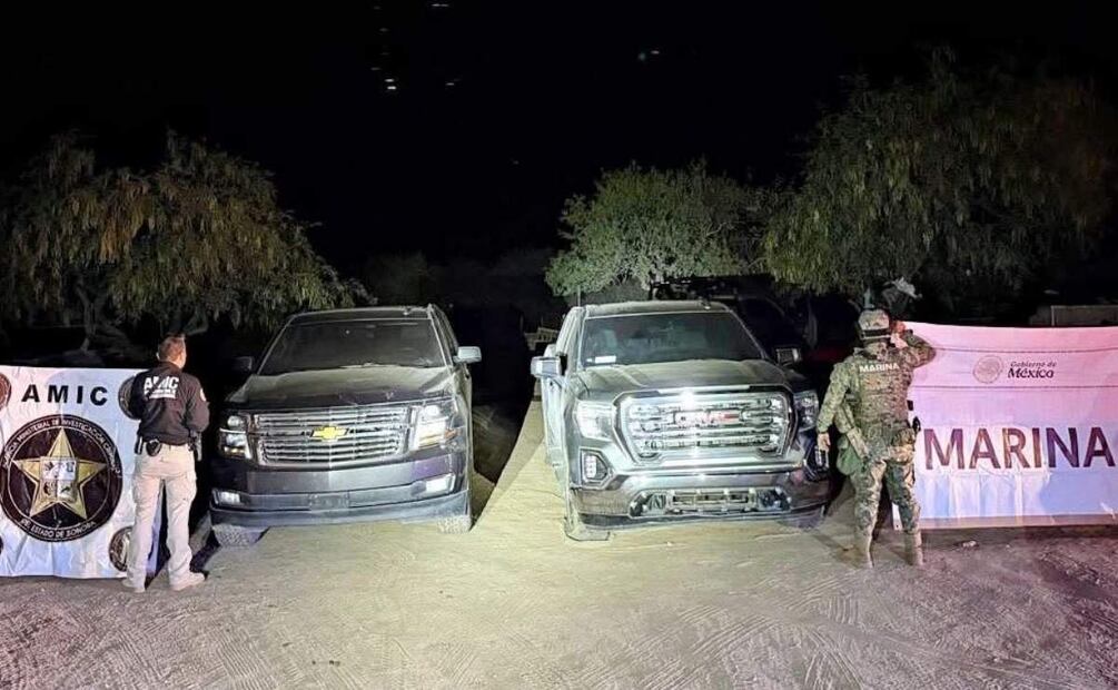 Localizan autos modificados tras cateo en Sonora (18/06/2025). Foto: Fiscalía de Sonora