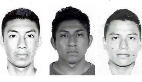 Alexander, Christian y Jhosivani: tres de los 43 normalistas de Ayotzinapa identificados