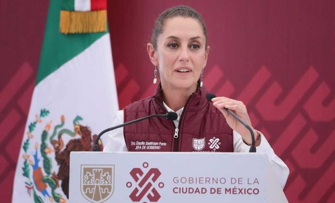 “A lo mejor tenían un negocio ahí de combustible”, dice Sheinbaum sobre queja de desabasto de gasolina de Sandra Cuevas. Foto: Especial