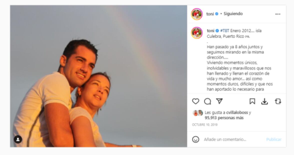 La prueba de que Toni Costa no puede superar su amor por Adamari López