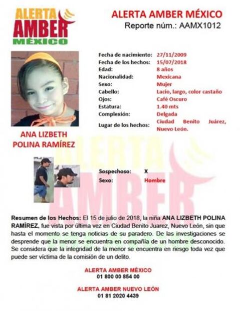 Localizan cuerpo de niña en predio baldío de Nuevo León