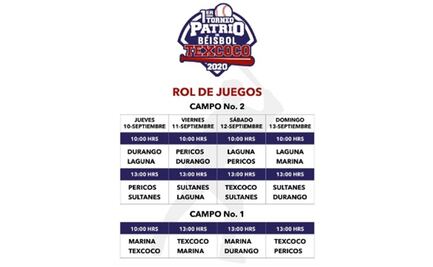 Con torneo de béisbol, buscan reactivar economía en Texcoco